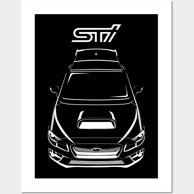 WRX STI 2015-2017 Wall Art by jdmart